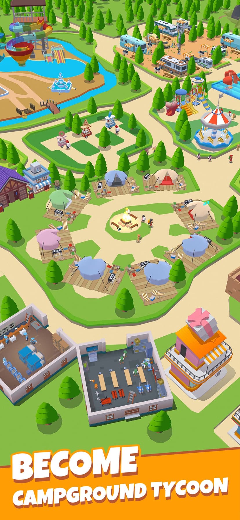 Camping Tycoon-Idle RV life screenshot 2 - screenshot