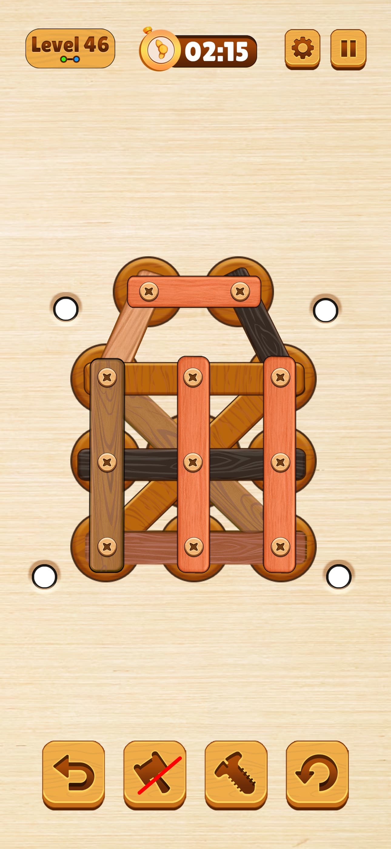 Wood Nuts & Bolt: Screw Puzzle screenshot 5 - screenshot