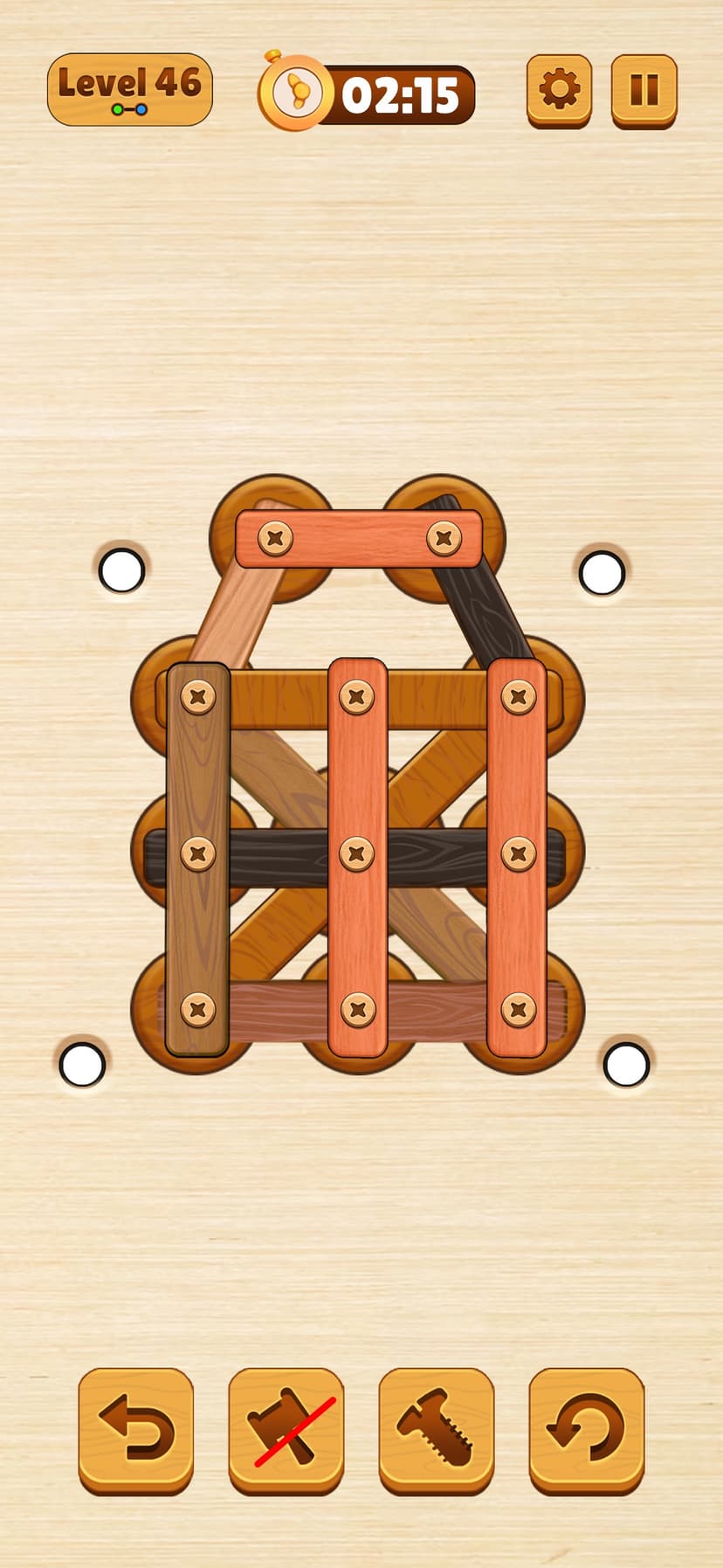 Wood Nuts & Bolt: Screw Puzzle screenshot 5 - screenshot