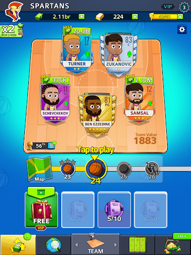 Idle Five Basketball tycoon screenshot 17 - screenshot
