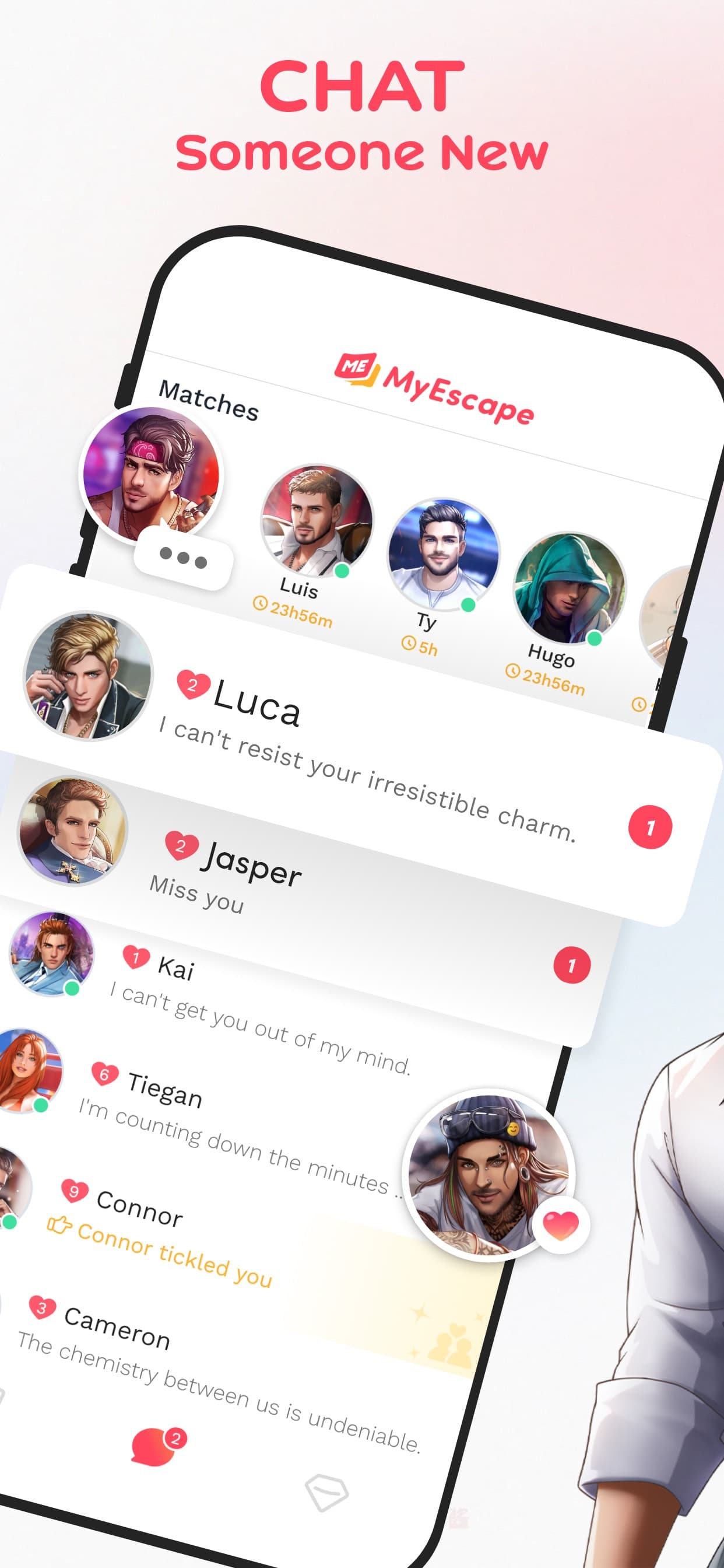 My Escape: My Secret Crush screenshot 3 - screenshot