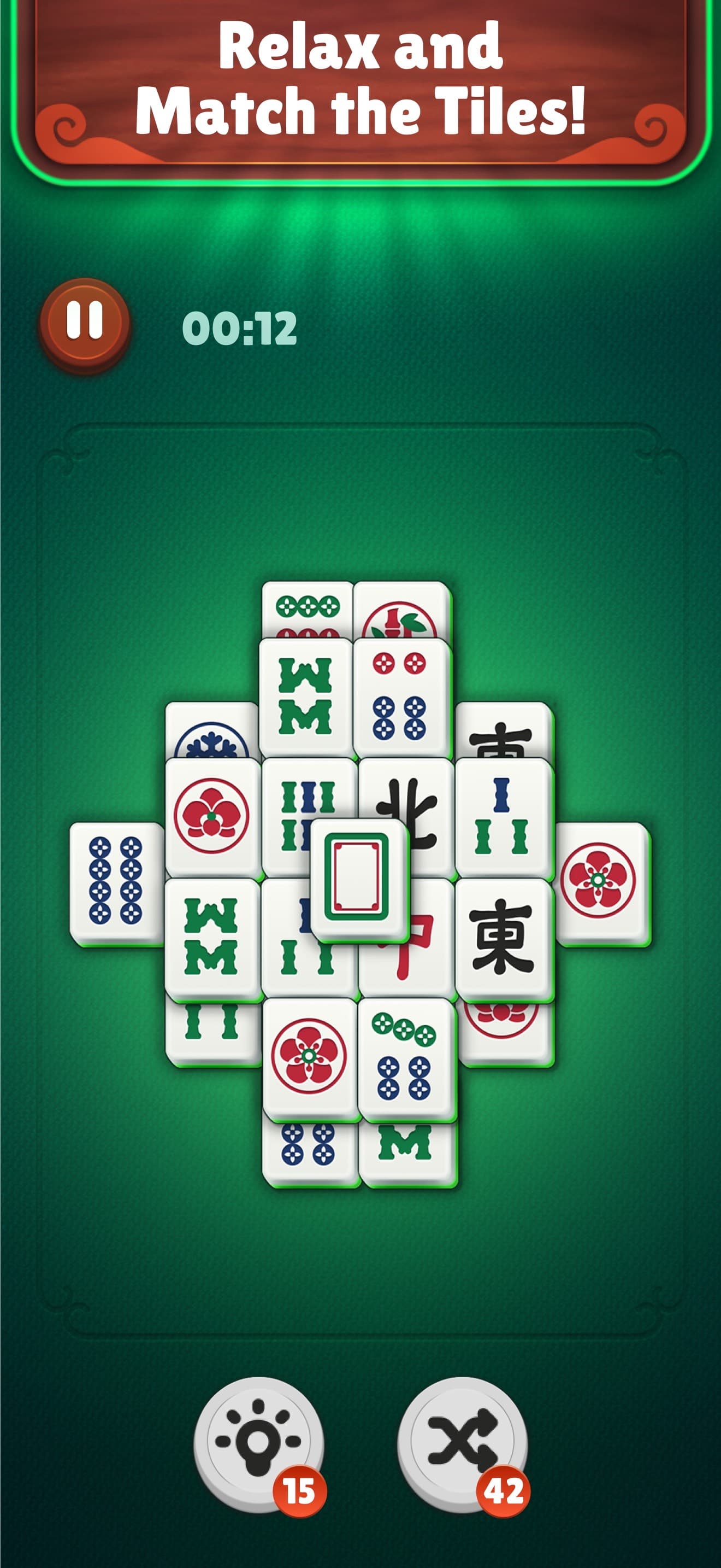 Mahjong Game - Real Solitaire screenshot 2 - screenshot