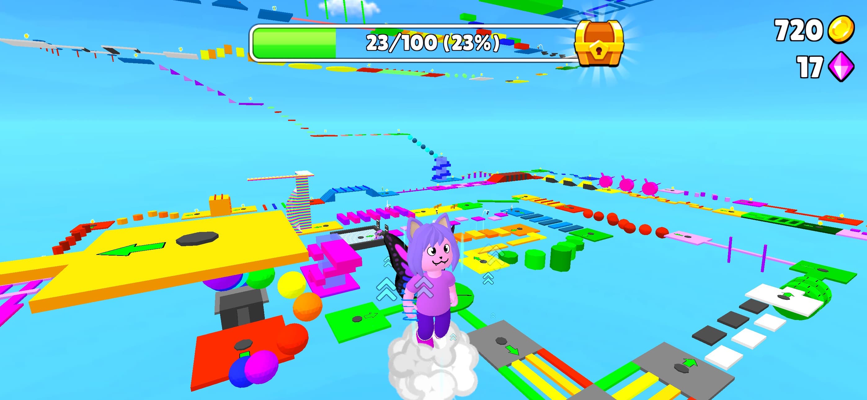 Obby Parkour: Runner Game screenshot 2 - screenshot