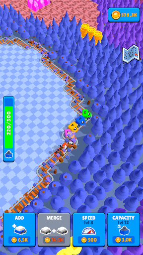 Train Miner: Idle Railway Game screenshot 3 - screenshot