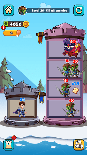 Hero Tower Wars - Merge Puzzle screenshot 4 - screenshot