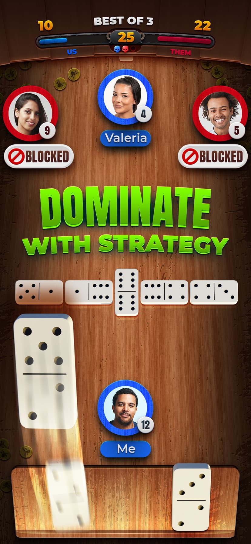 Domino Duel - Online Dominoes screenshot 3 - screenshot