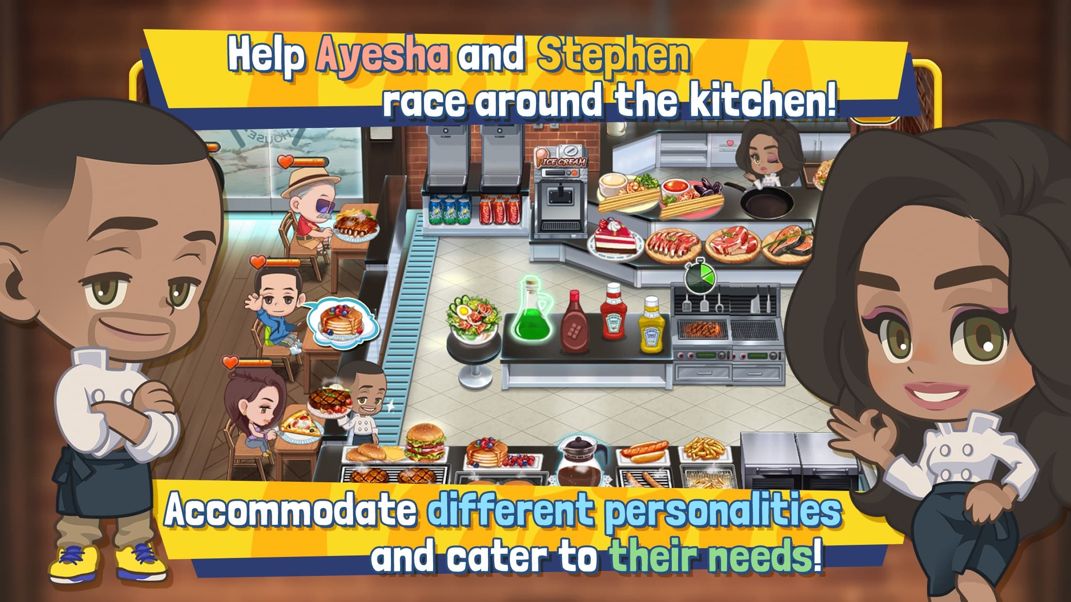 Chef Curry ft. Steph & Ayesha screenshot 1 - screenshot