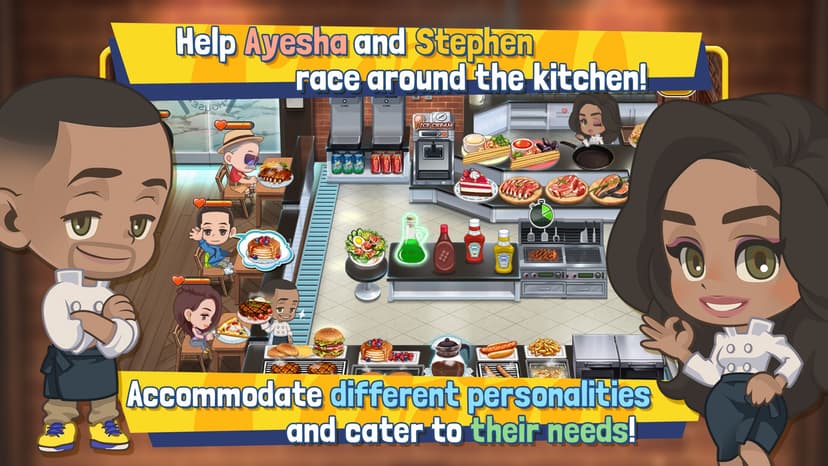 Chef Curry ft. Steph & Ayesha screenshot 1 - screenshot