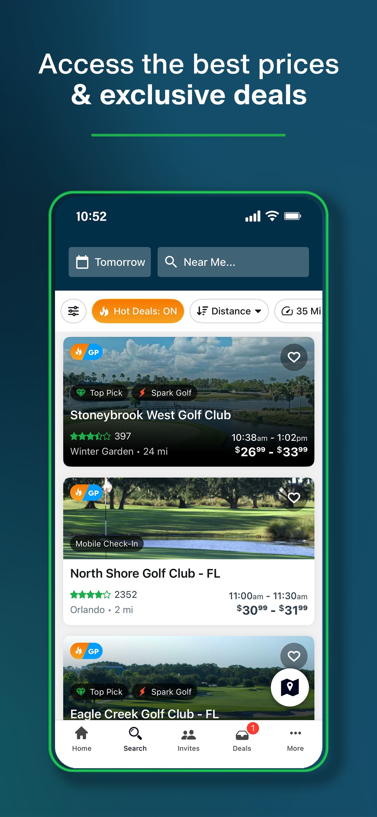 GolfNow Book TeeTimes Golf GPS screenshot 4 - screenshot