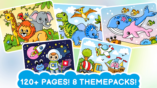 Easy coloring book for kids screenshot 2 - screenshot