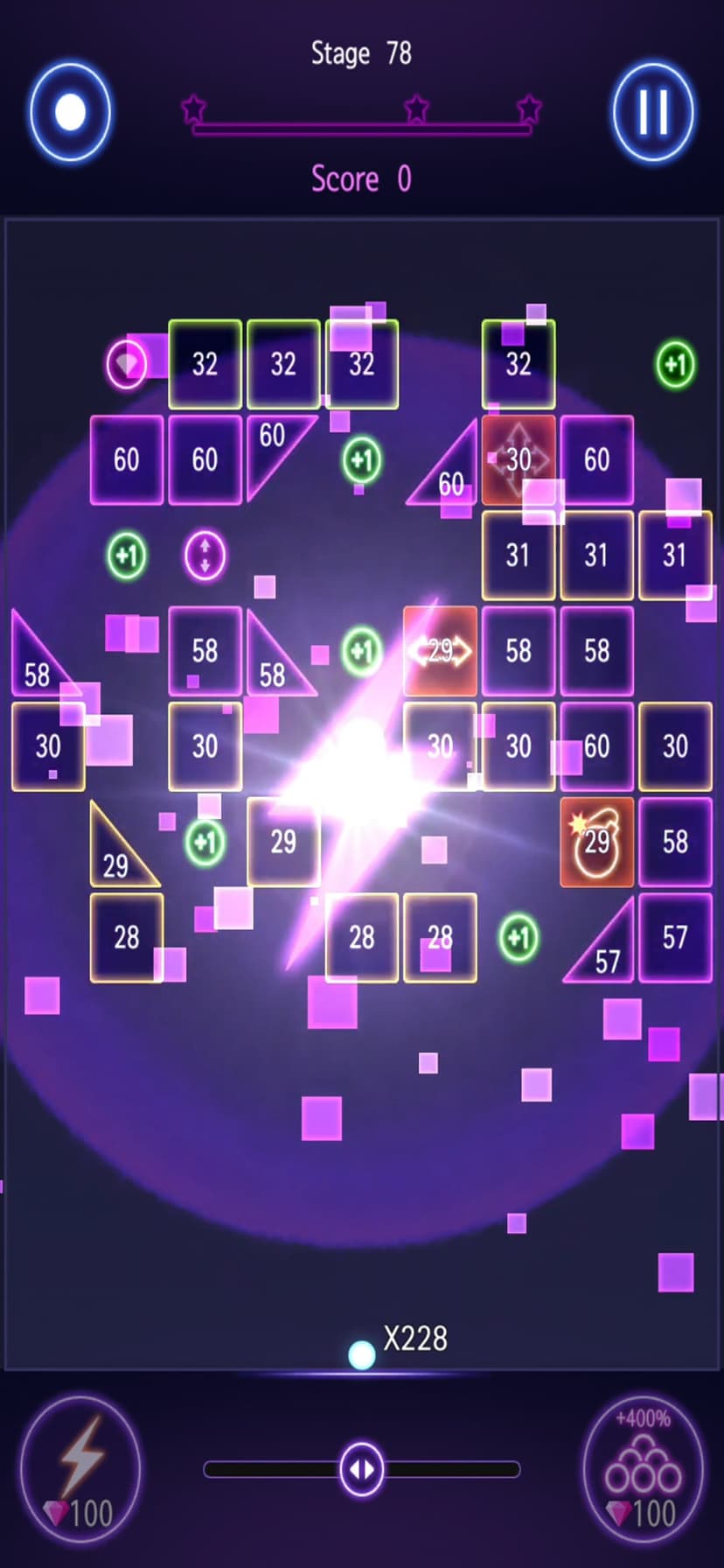 Bricks Breaker Hit - Glow Ball screenshot 8 - screenshot