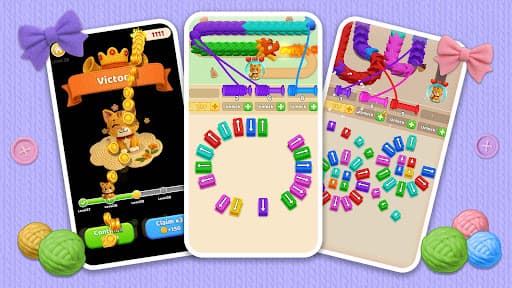 Wool Crush - Yarn Color Sort screenshot 8 - screenshot