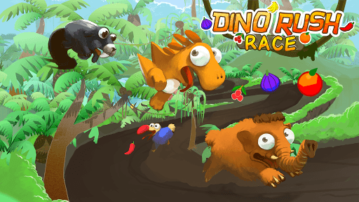 Dino Rush Race screenshot 1 - screenshot