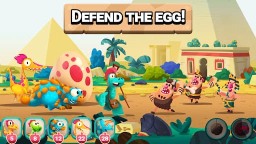 Dino Bash: Travel Through Time screenshot 13 - screenshot