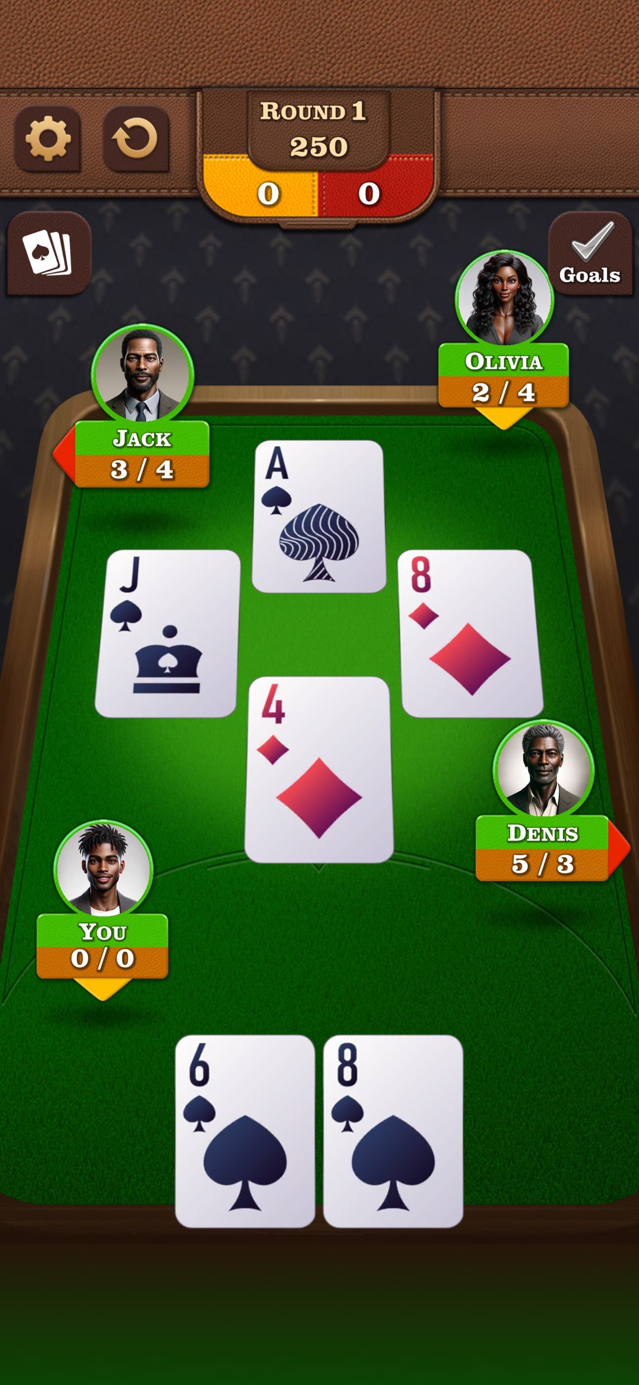 Spades - Classic Card Game screenshot 2 - screenshot