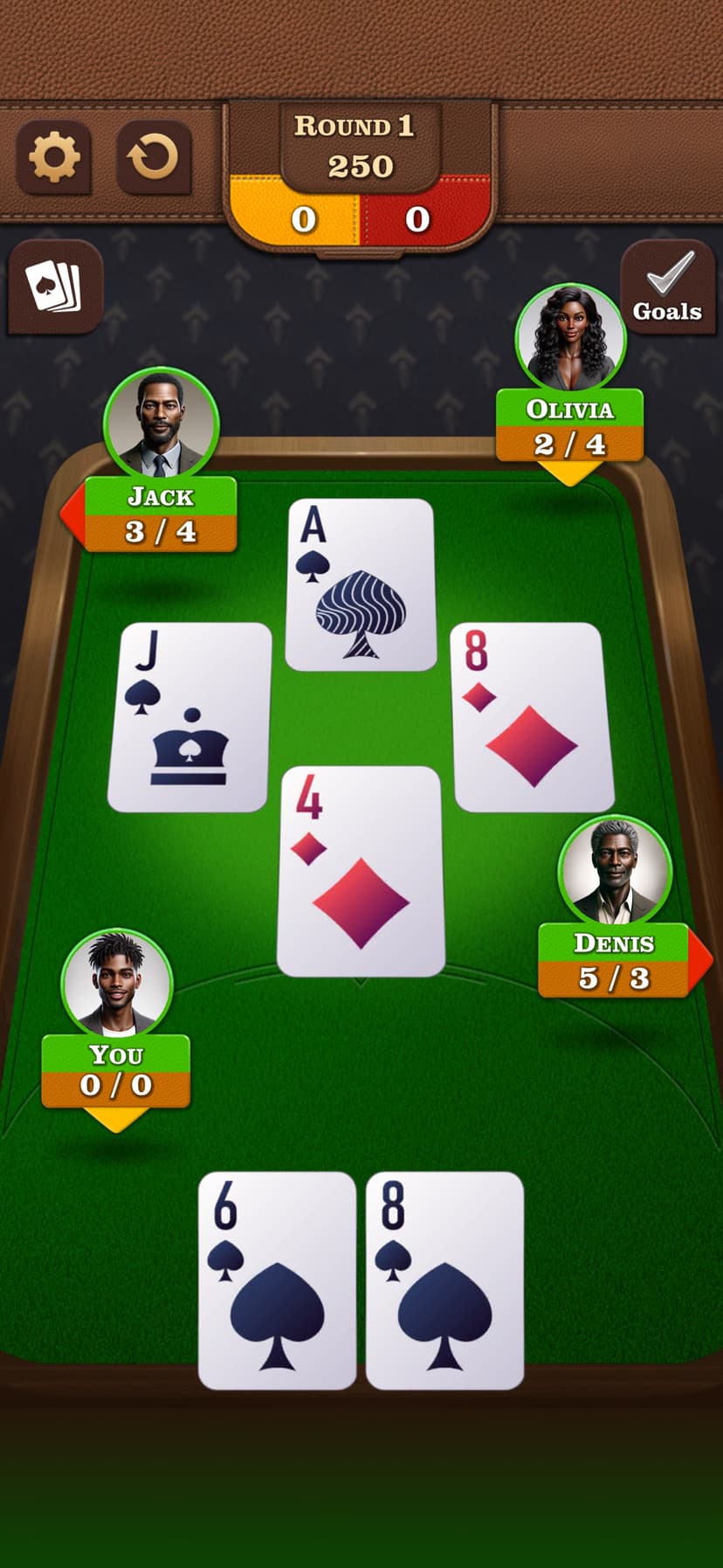 Spades - Classic Card Game screenshot 2 - screenshot