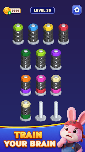 Nuts Spinner - Nut Sort Puzzle screenshot 3 - screenshot