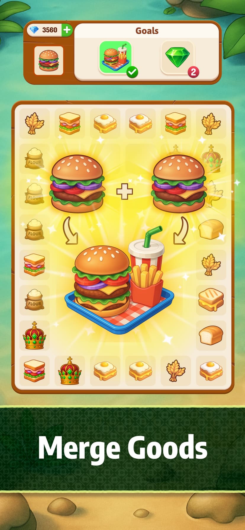 2248 Merge World:Numbers+Goods screenshot 1 - screenshot