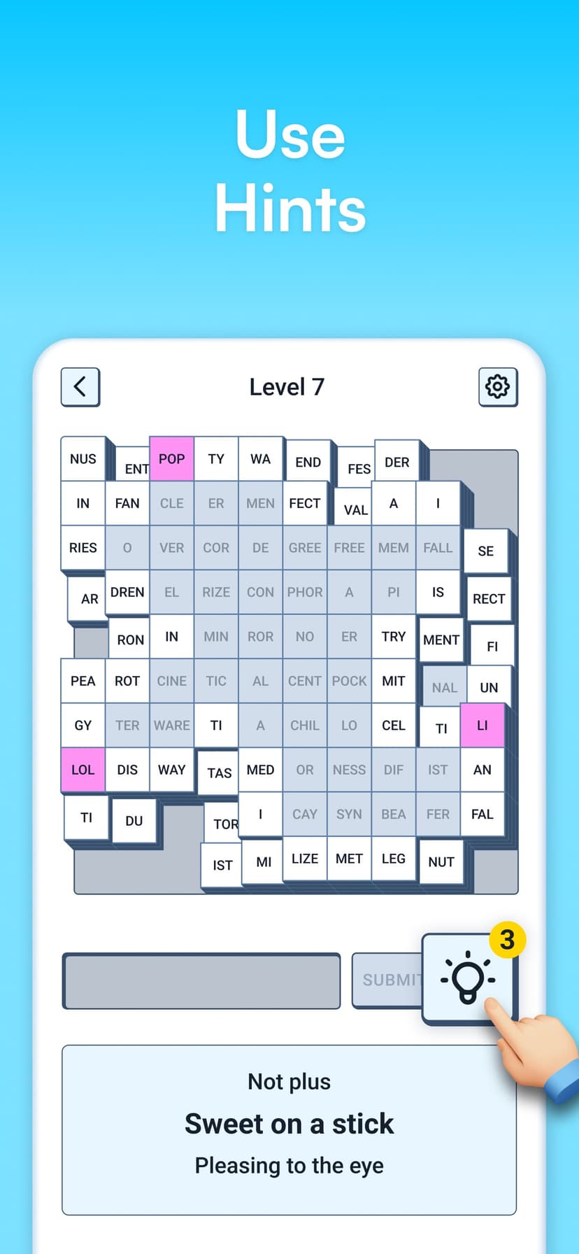 Syllatiles - Word Puzzle Game screenshot 3 - screenshot