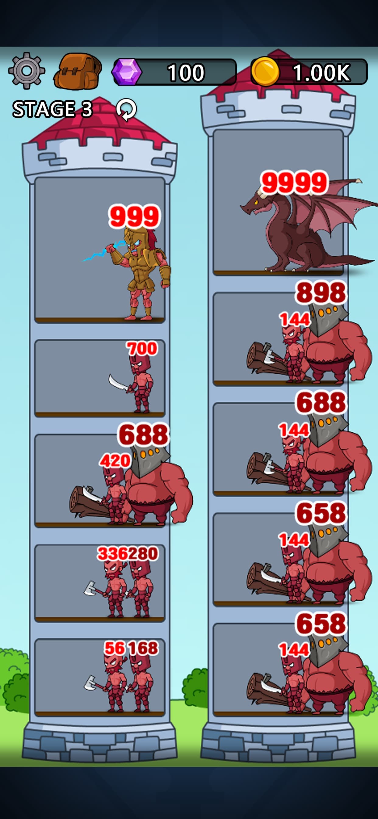 Hero Castle Wars screenshot 3 - screenshot