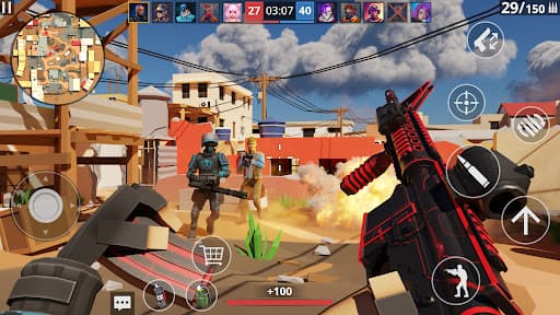 POLYWAR: 3D FPS online shooter screenshot 1 - screenshot