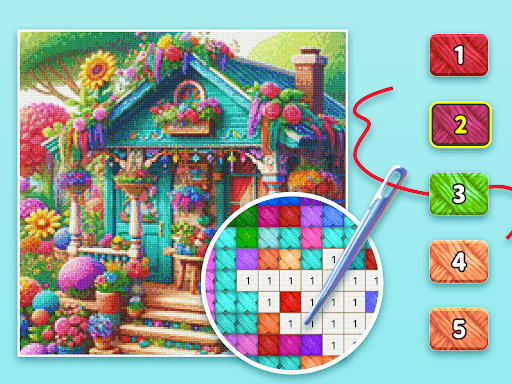 Cross Stitch: Color by Number screenshot 17 - screenshot
