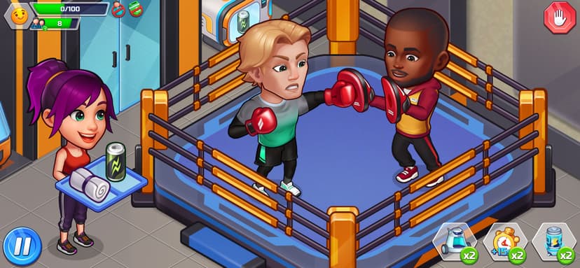 Happy Fitness: Gym Game screenshot 2 - screenshot