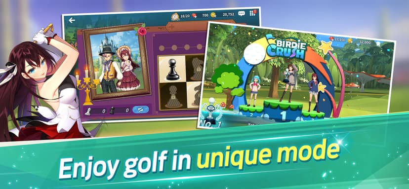 Birdie Crush: Fantasy Golf screenshot 6 - screenshot