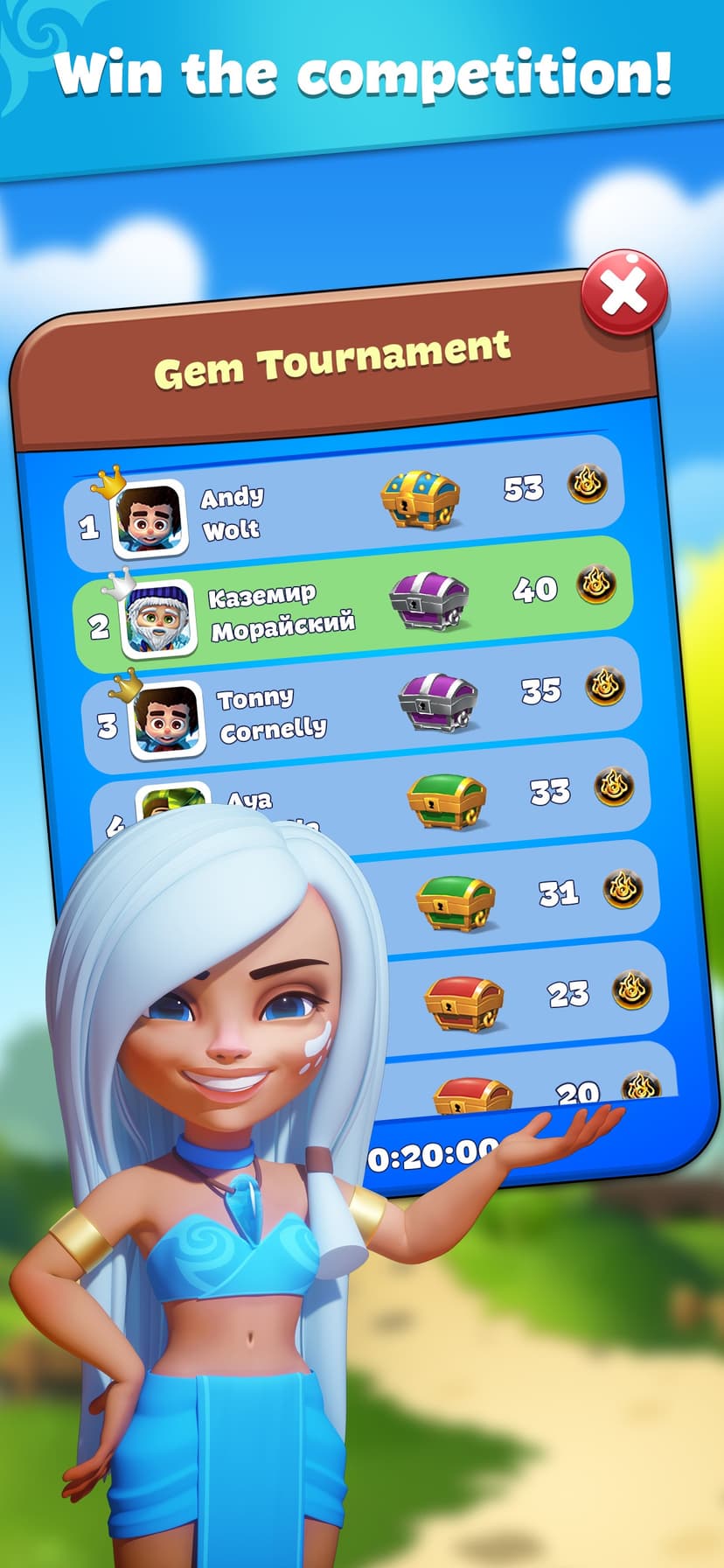 Gemmy Lands: Match 3 Puzzle screenshot 5 - screenshot