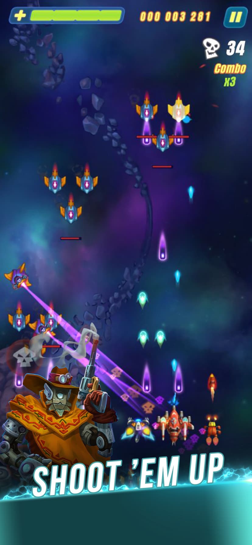HAWK: Airplane Space games screenshot 3 - screenshot