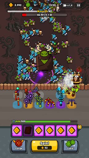 Lucky Forge: Idle TD Game screenshot 8 - screenshot