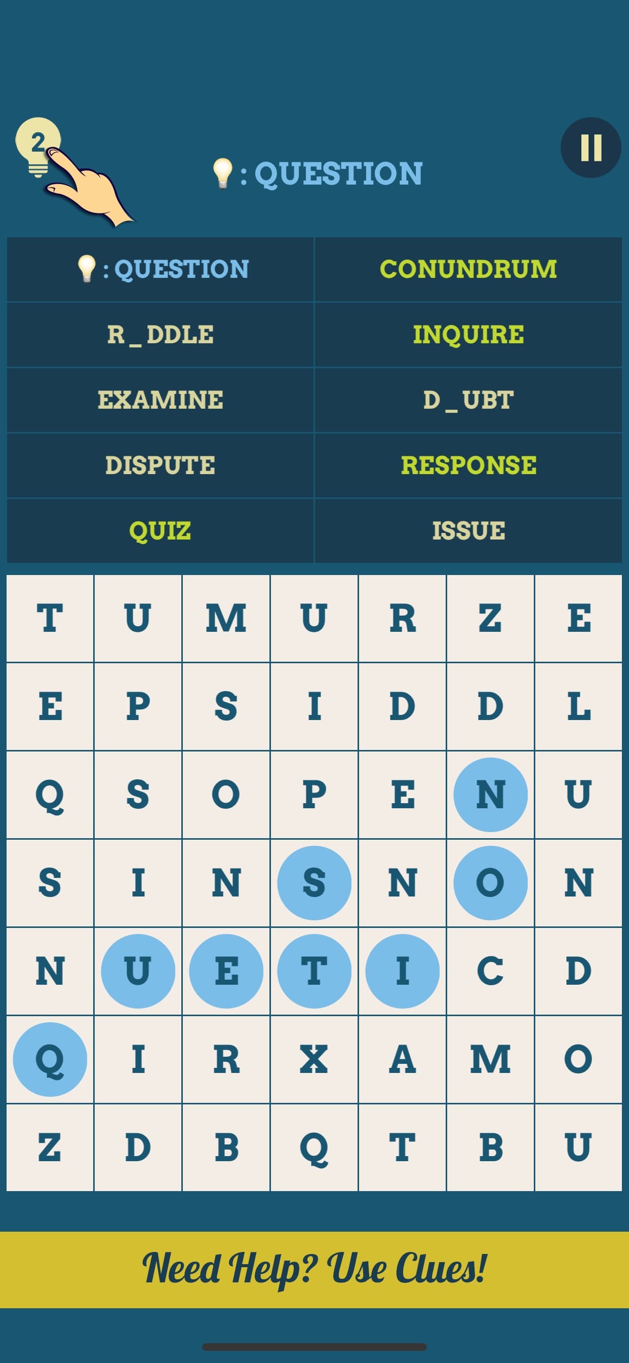 Cross Word Puzzles : Riddles screenshot 2 - screenshot
