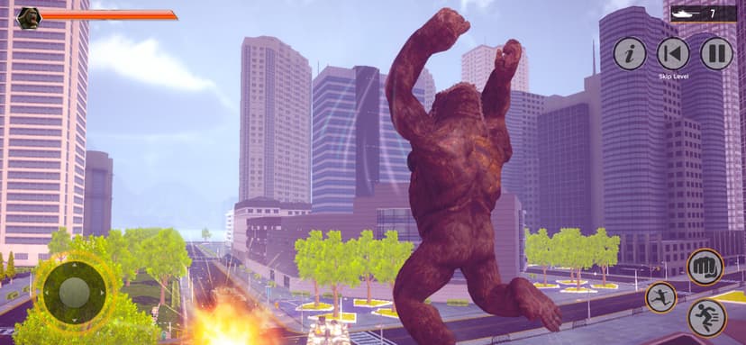 Hot Giant Gorilla Bigfoot Game screenshot 3 - screenshot