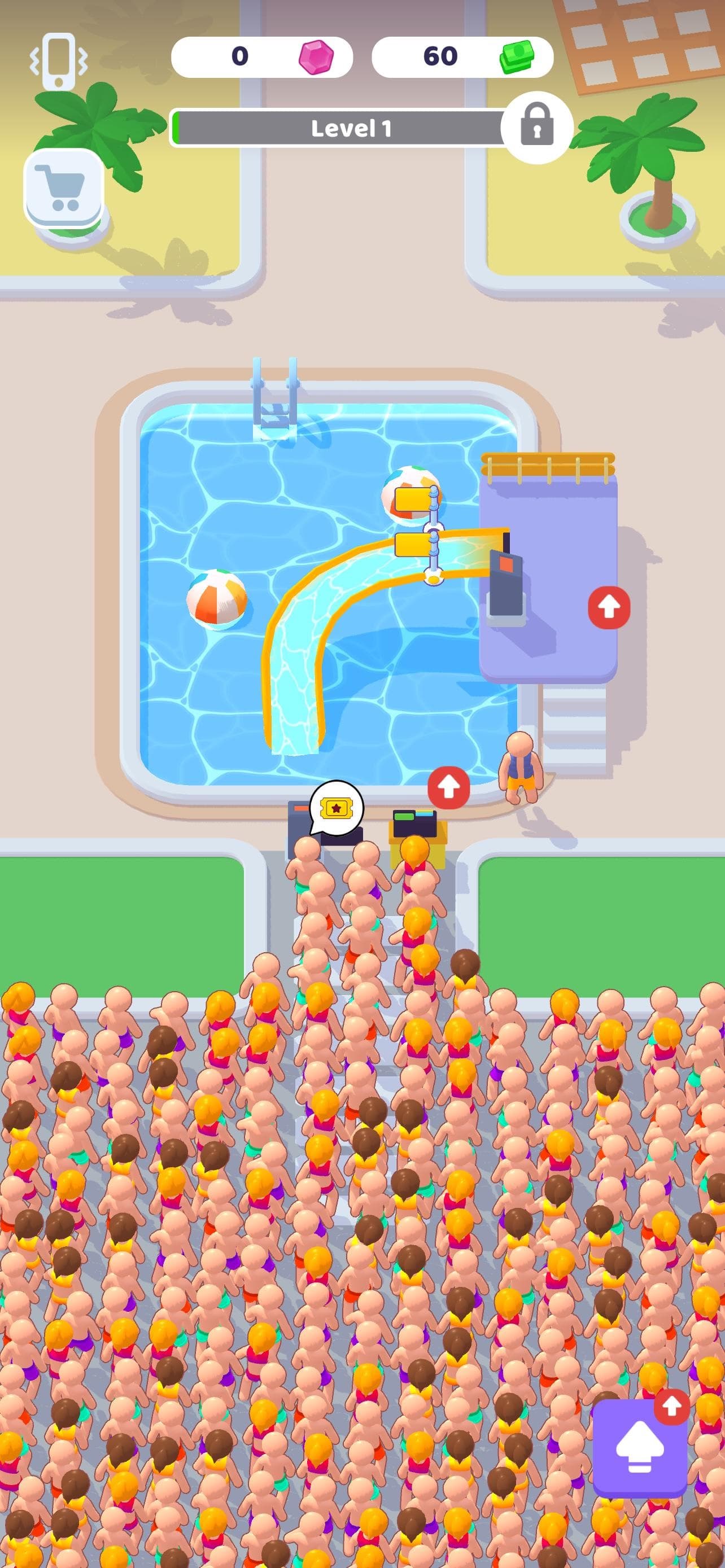 My Aquapark: Idle Water Empire screenshot 1 - screenshot