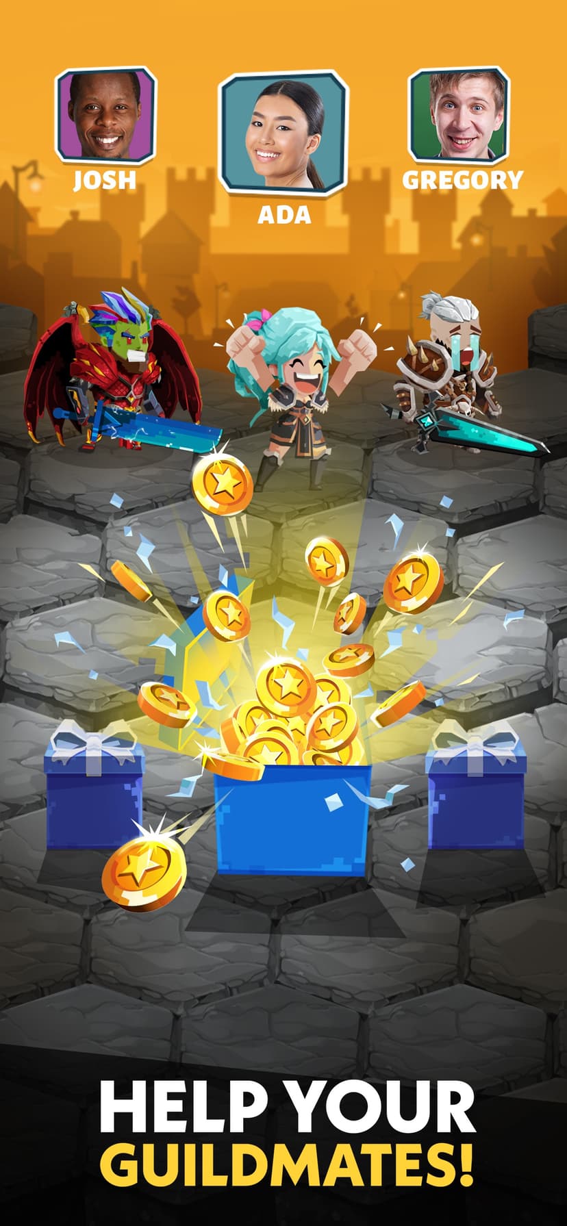 Slash & Roll: Dice Heroes screenshot 3 - screenshot