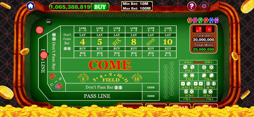 Craps - Casino Style! screenshot 2 - screenshot