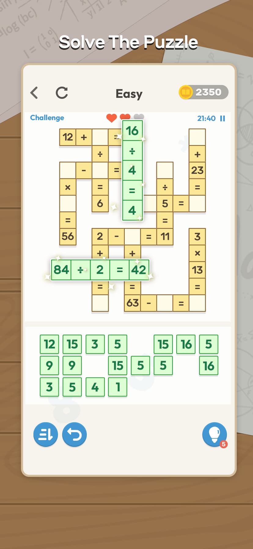 Math Cross Master screenshot 2 - screenshot