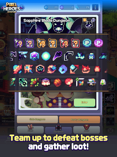 Pixel Heroes Adventure : MMO screenshot 18 - screenshot