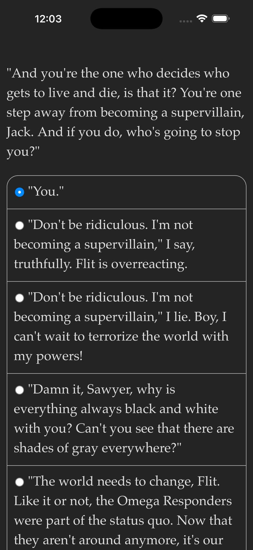 Choice of Games screenshot 4 - screenshot
