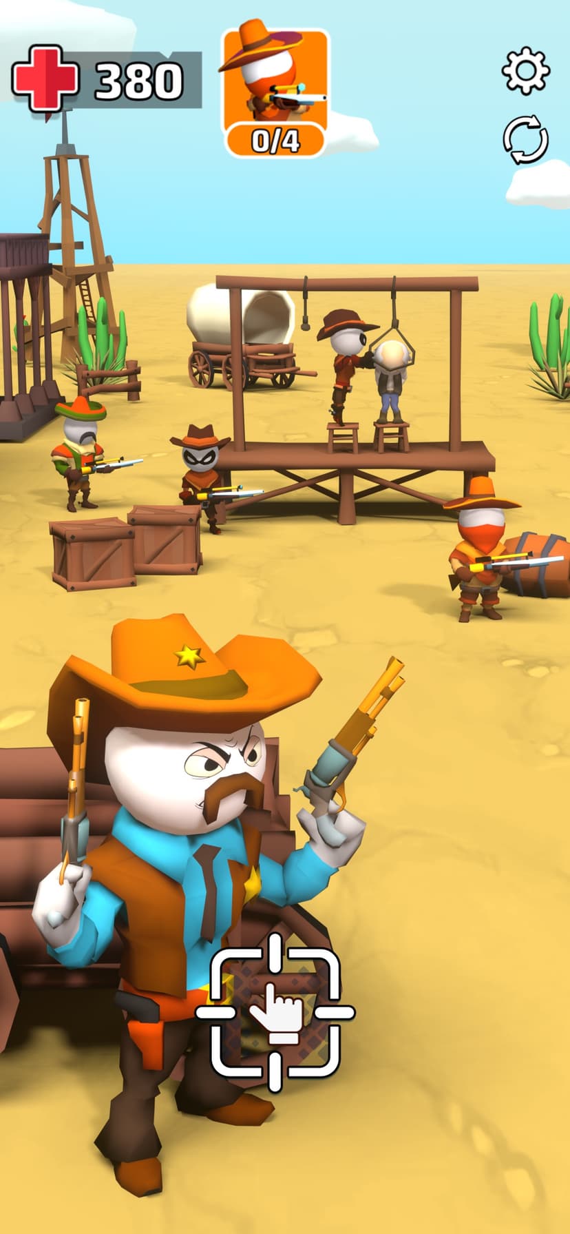 Cowboy sniper: Western gun screenshot 2 - screenshot