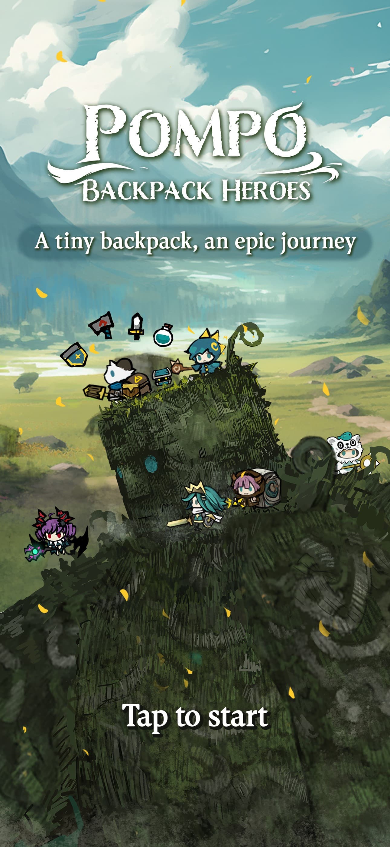 Pompo: Backpack Heroes screenshot 1 - screenshot