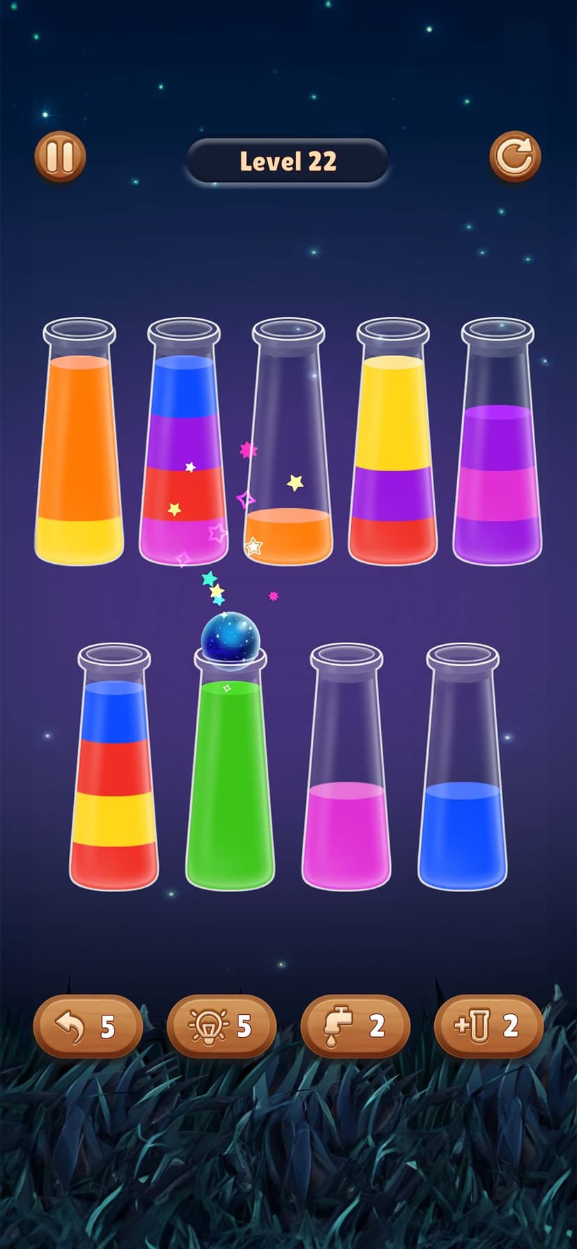 Color Water Sort Wooden Puzzle screenshot 2 - screenshot