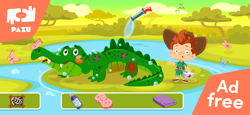 Safari Vet Care Games For Kids screenshot 2 - screenshot
