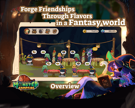 Monster Campfire: Idle Cook screenshot 4 - screenshot