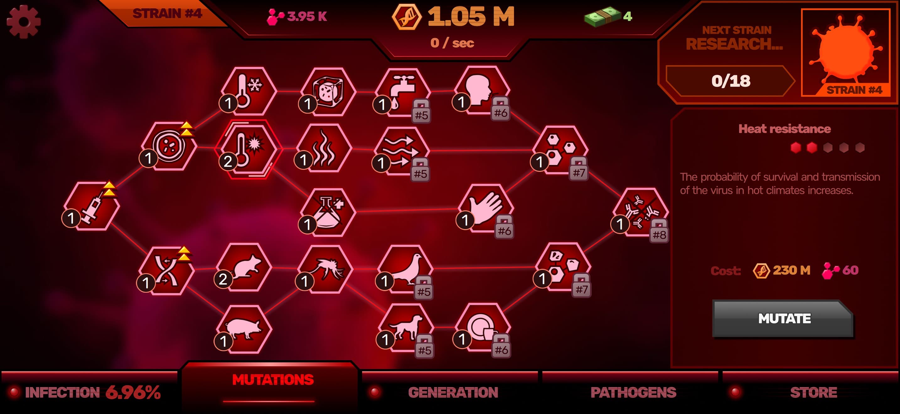 Patient Zero: Virus game screenshot 3 - screenshot