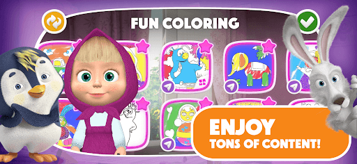 Masha and the Bear: Art Games screenshot 10 - screenshot