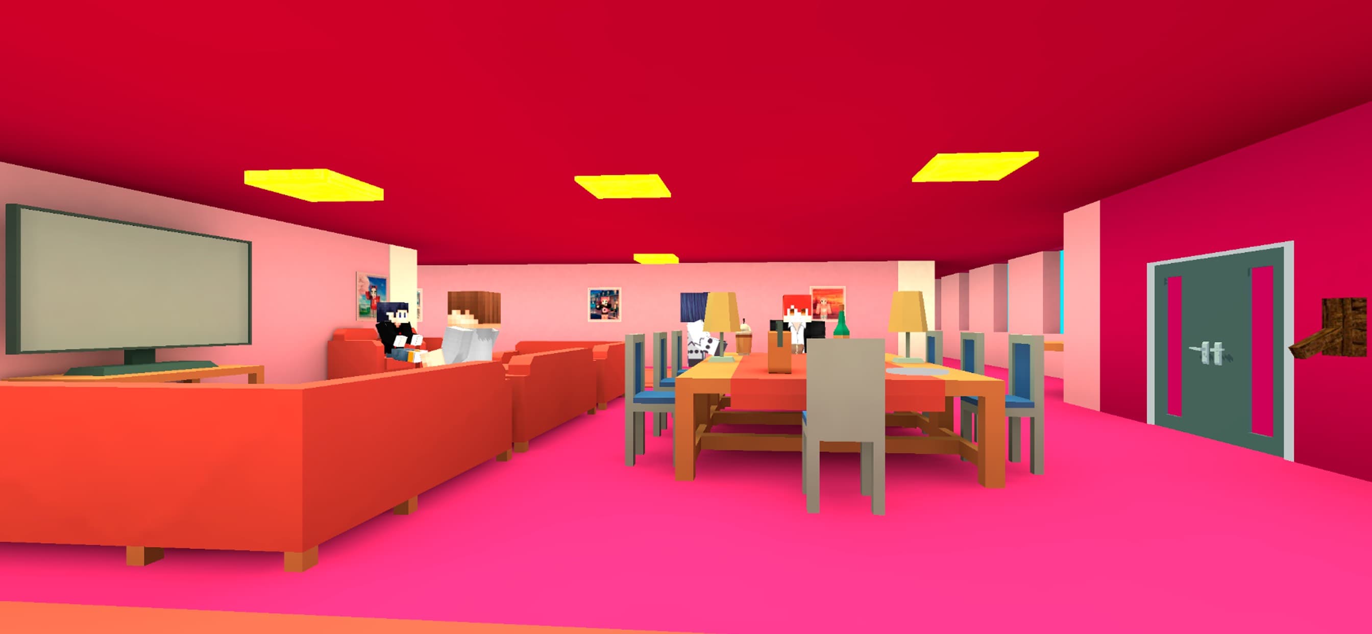 Pink Princess House Craft Game screenshot 3 - screenshot