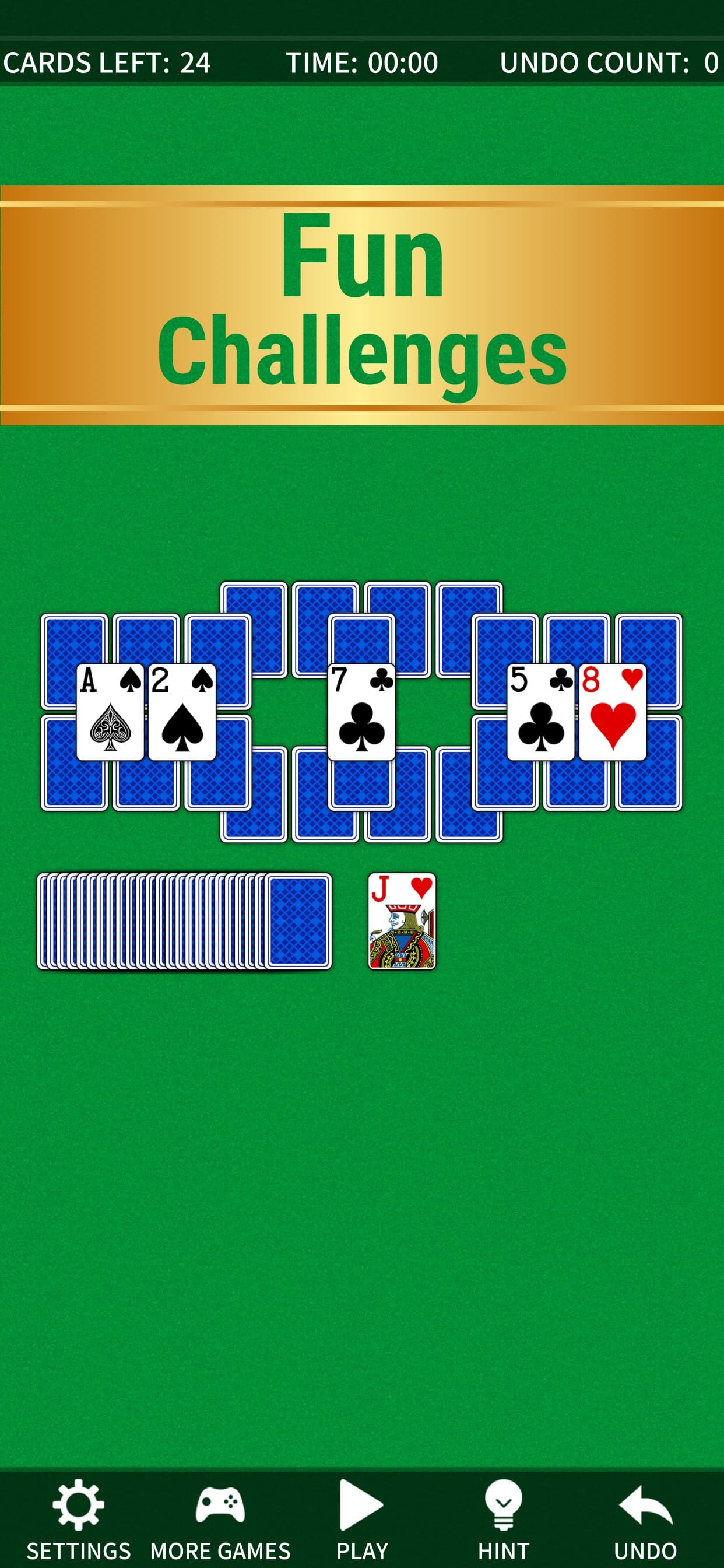 TriPeaks Solitaire Classic. screenshot 2 - screenshot