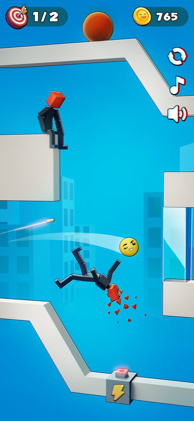 Bullet Smile: Ragdoll Puzzles screenshot 4 - screenshot