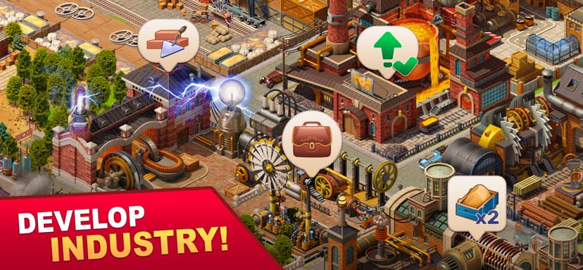 Steam City: Town building Sim screenshot 5 - screenshot